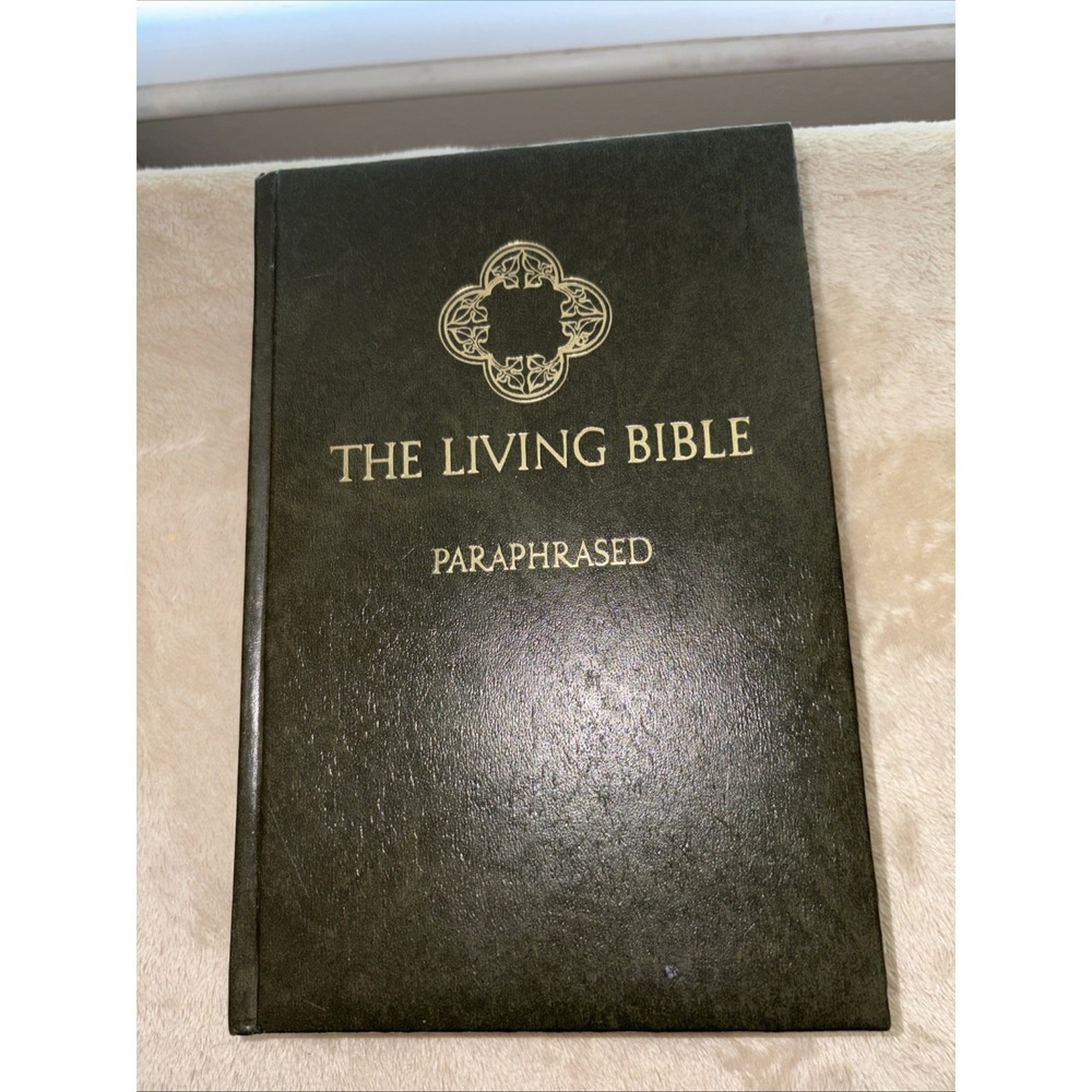 The Living Bible Paraphrased by Tyndale (1973, Hardcover)